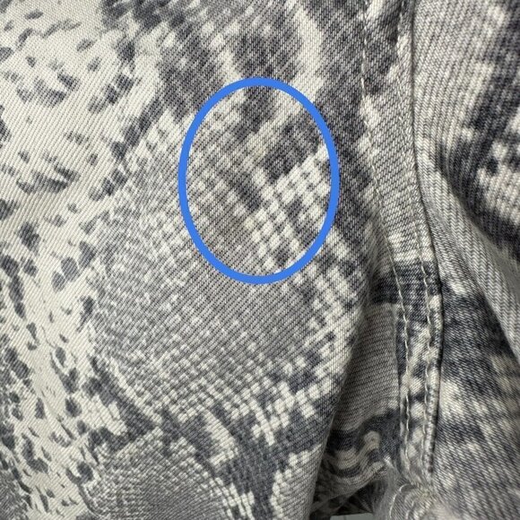 Wilfred Free Jeans Kelsey Pants Snakeskin Pants Size 4 Utility High Waist - Picture 11 of 12